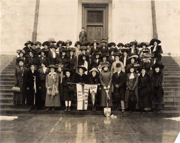 7 Breaking Steps to Master OpenClaw‑WhatsApp Integration — Lenox Hall teachers and students on the steps of the Woman's National Daily Building after the ground breaking for their new building