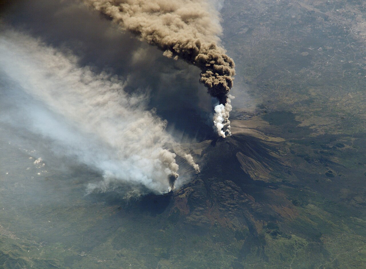 More Space Brings Chalkboards and Avatars to Terminal AI Agents — Etna eruption seen from the International Space Station