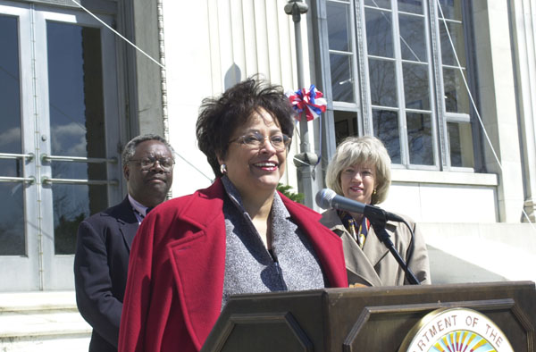 OpenClaw Accelerates AI Adoption Across China in Latest Expansion Push — Office of Personnel Management Director Kay Coles James speaking at Department of Interior South Building ceremony marking adoption by Interior employees of the U.S. Army's 101st Airborne Division and the 10th Mountain Division as wartime focal points for volunteer activities on behalf of military families. James' employees had made similar adoption of USS Theodore Roosevelt crew