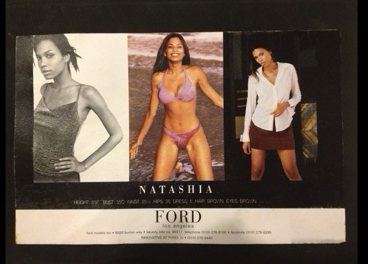The Model Is Not Your Agent: Why AI Systems Fail at the Architecture Level — Ford Models LA Composite Card with Model Natashia Williams