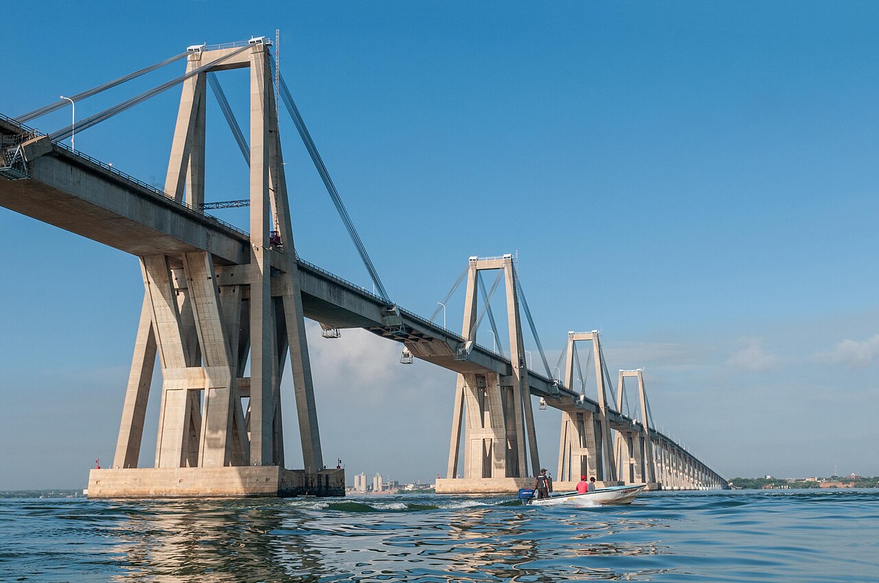 The Compliance Bridge: A Revenue Play for AI API Services Targeting Industrial Clients — General Rafael Urdaneta Bridge view from the lake to Cabimas side