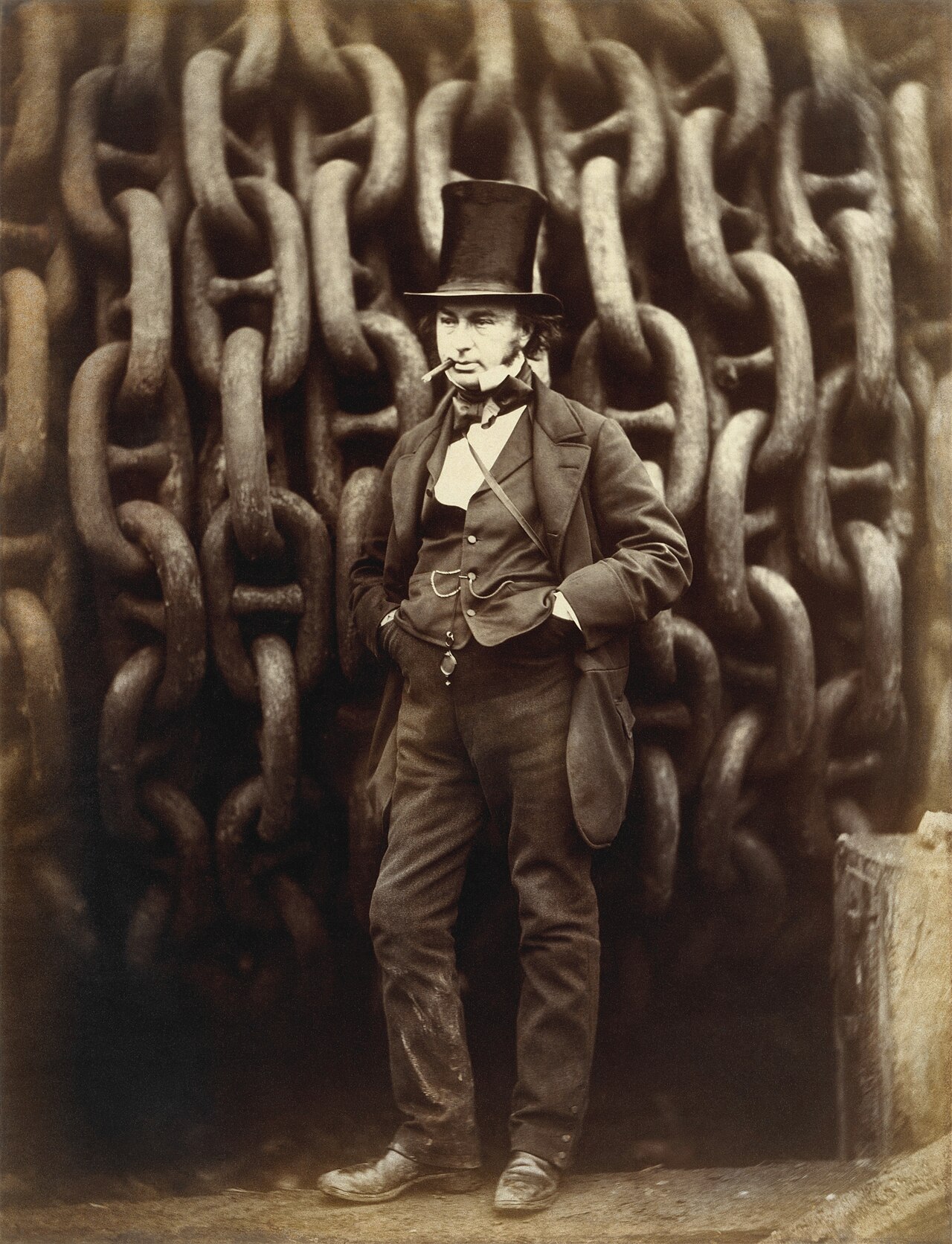 Before You Bet on OpenClaw: What Actually Needs Checking — Robert Howlett (Isambard Kingdom Brunel Standing Before the Launching Chains of the Great Eastern), The Metropolitan Museum of Art - restoration1