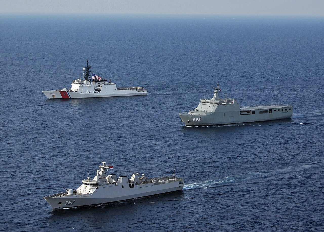 MiniGPT in Java Phase 3 Adds Embedding Layer for Semantic Meaning — Flickr - Official U.S. Navy Imagery - Indonesian and U.S. Coast Guard ships transit the Java Sea while conducting ship formation exercises during the at-sea phase of Cooperation Afloat Readiness and Training 2012 Indonesia.