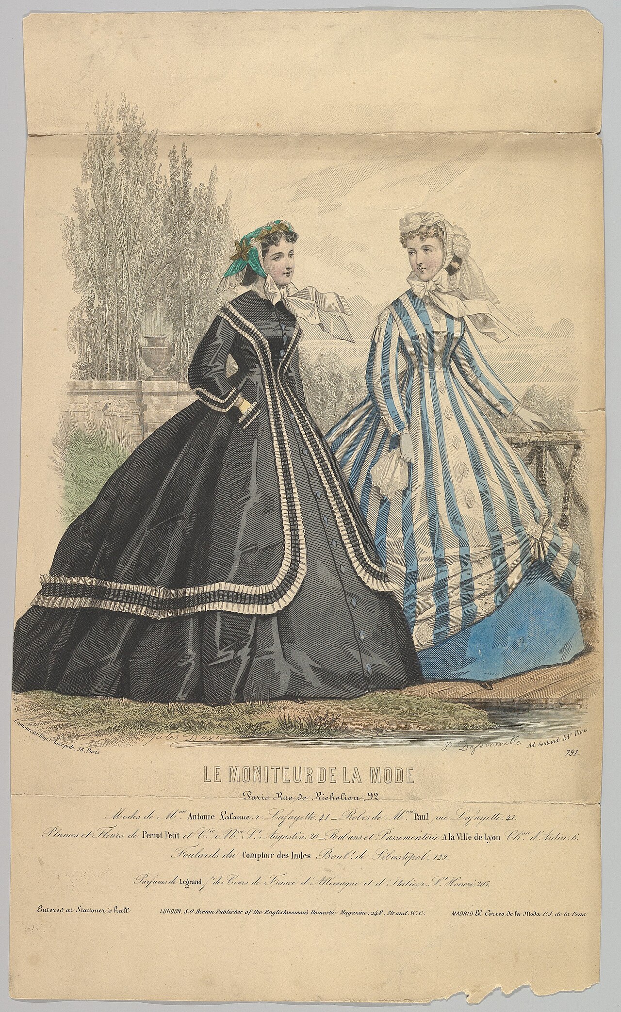 AI Failure Modes in Playwright Python at Scale: A Guide for SDETs — Modes de Mme. Antonie Lalanne, No. 791, from Le Moniteur de la Mode