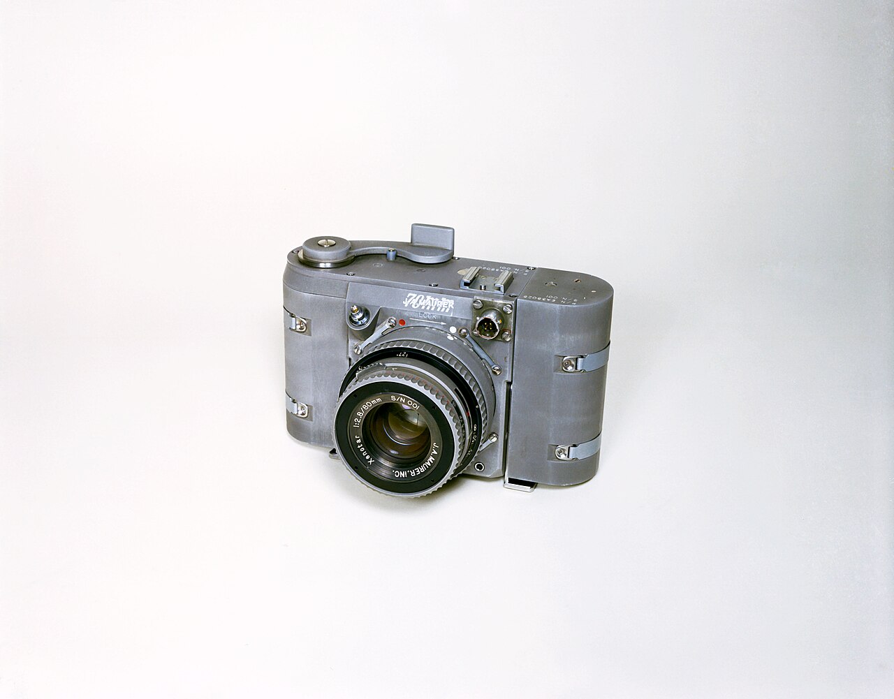 Gemini 4 Is Not a Deployment Target yet, Say Developers — Handheld camera for use on Gemini 4 mission (s65-23639)
