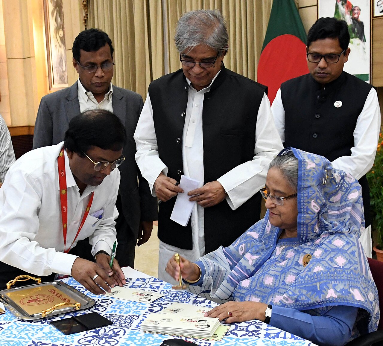 BizNode Pulse Unveils Verified Tier With Escrow and Priority Placement — Prime Minister Sheikh Hasina unveils commemorative postage stamp Dhaka 2020-03-17 (PID-0033740)