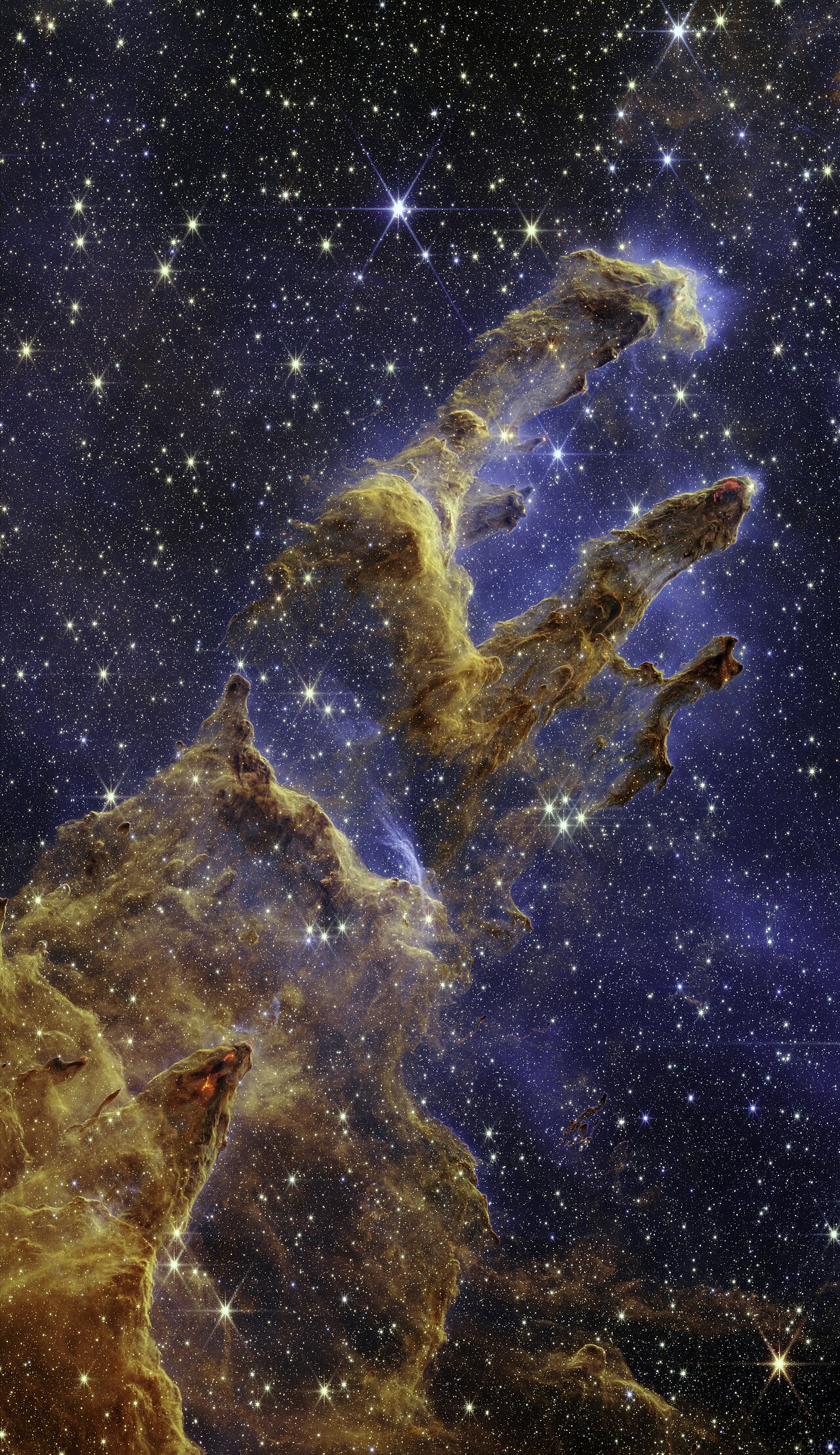 OpenAI Funds Creation of Specialized Biological Data for LLMs — Pillars of Creation (NIRCam Image)