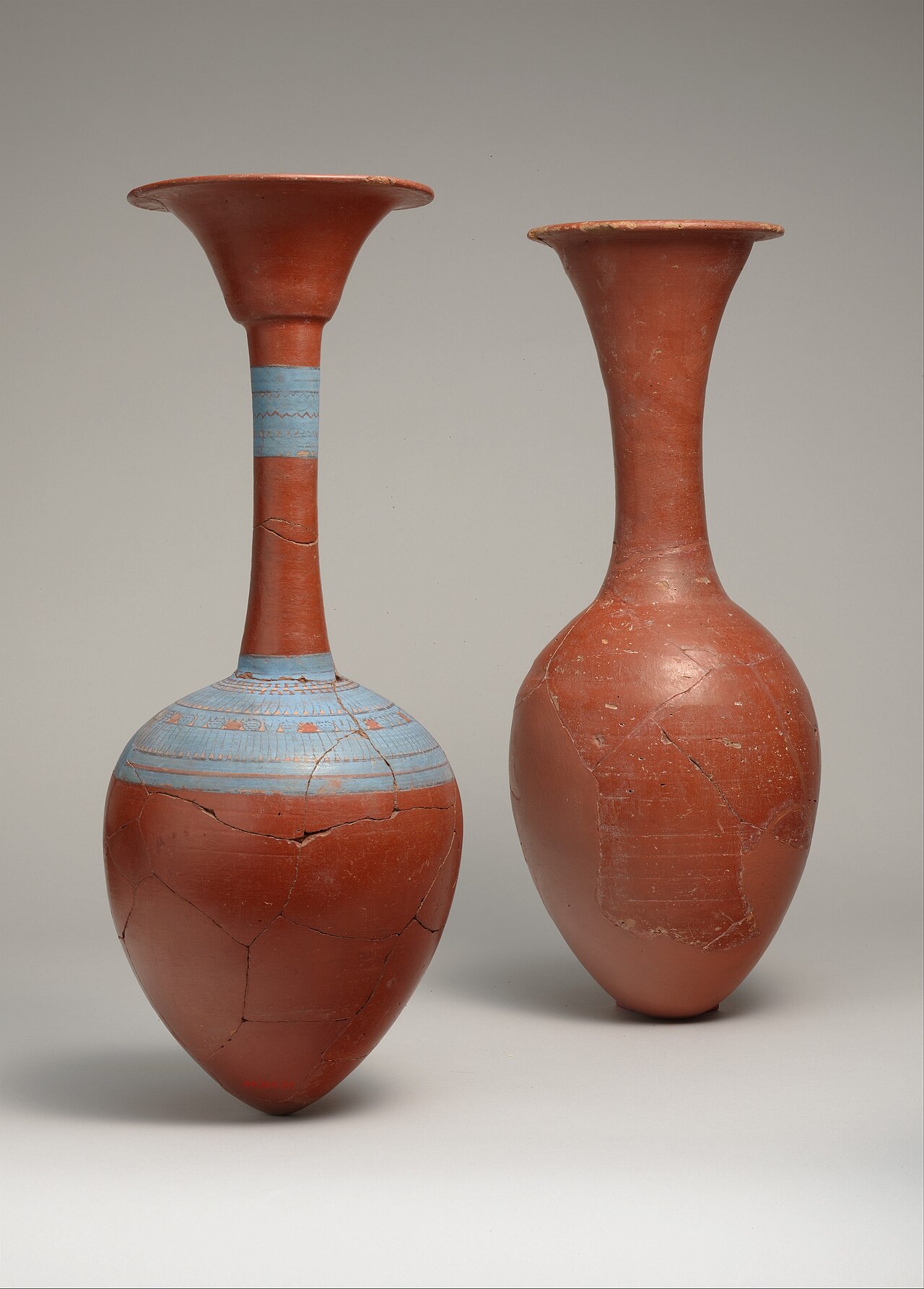KV Cache, Not Model Weights, Limits LLM Inference Throughput — Water Bottle from Tutankhamun's Embalming Cache