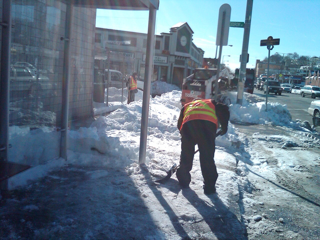 Stop Trusting AI Docs: Triage Ownership by Testability, Not Word Count — Bus stop snow removal on Blue Hill Avenue, January 31, 2011