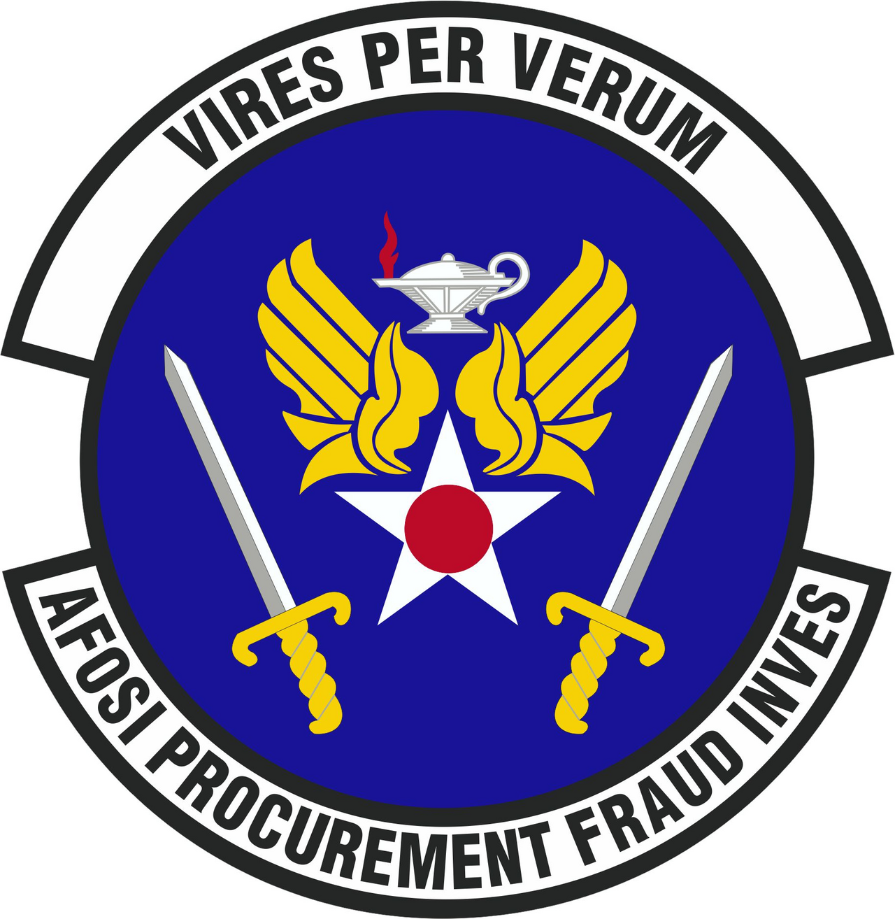 Fraud Investigator Project Uses TigerGraph and DuckDB to Argue Both Sides — AF OSI Office of Procurment Fraud Investigations emblem