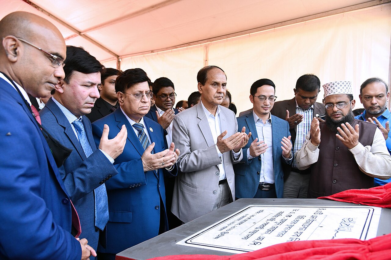 Traliran AI Hub Offers Private Serverless Access to Major LLMs in Minutes — Foreign Minister AK Abdul Momen offers munajat after laying foundation stone for Ethics Advanced Technology Limited Innovation Hub at Bangabandhu Hi-Tech City Gazipur 2021-11-24 (PID-0026215)