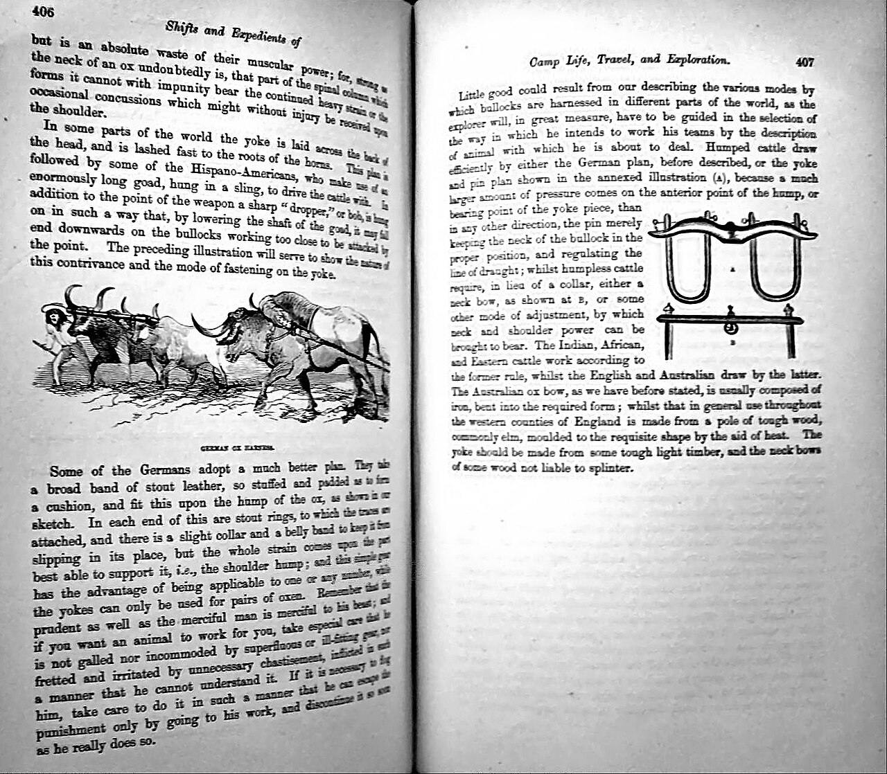 Security Control Shifts From Code to Model Loops in AI Agents — Ox-yokes and bullock-driving methods from Shifts and Expedients of Camp Life, Travel and Exploration (1876)