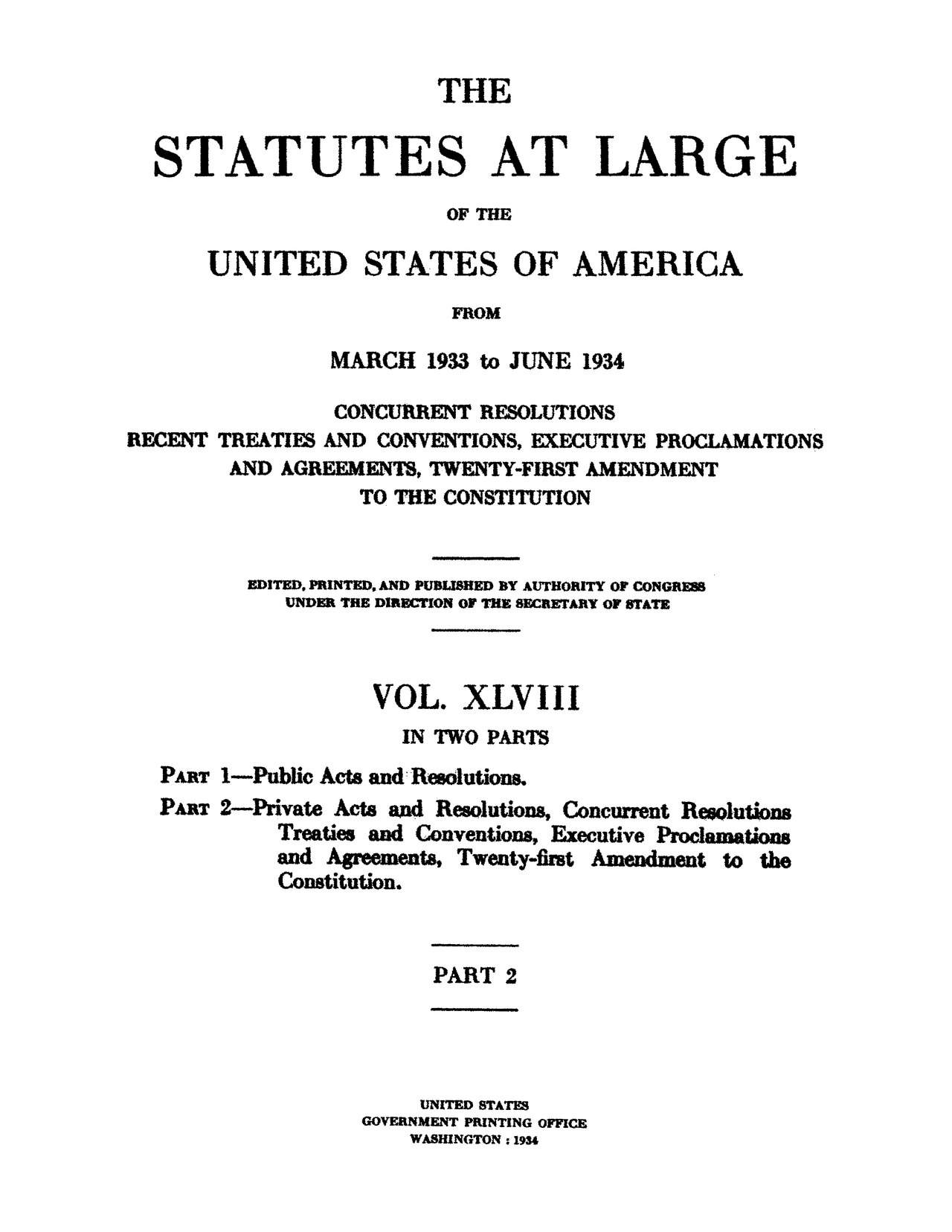 FinanceHub Part 2: Why Code That Compiles Is Still Broken — United States Statutes at Large Volume 48 Part 2