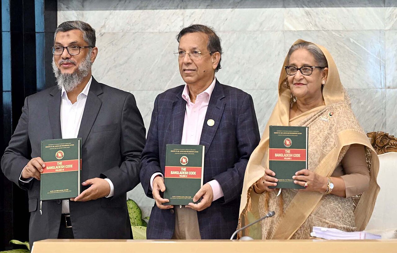 Team Spyder Coders Unveils MemoryDesk, an OpenClaw Agent With Persistent Context — Sheikh Hasina unveils The Bangladesh Code book 2023-10-23 (PID-0012900)