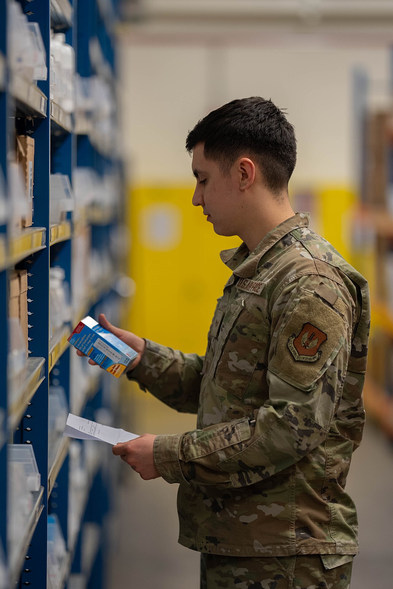 Agent Handles Daily Logistics via Text Chat Without Dashboards — 48th Medical Logistics daily ops (7915772)