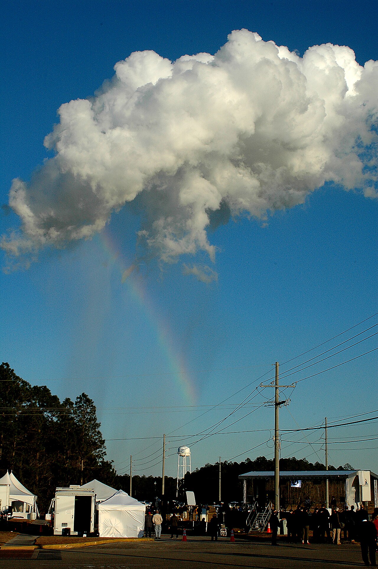 Green Test Suites Cannot Unlock Free Servers for Model-Generated Patches — Rainbow following the SLS Green Run Hot Fire Test at Stennis