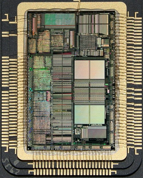 VPU V10.13 Turns Intel Iris Xe Into Subconscious Accelerator for LLM Agents — Die (the 'heart') of a microprocessor Intel 80486 with 1.2 millions of transistors, ca. 1990