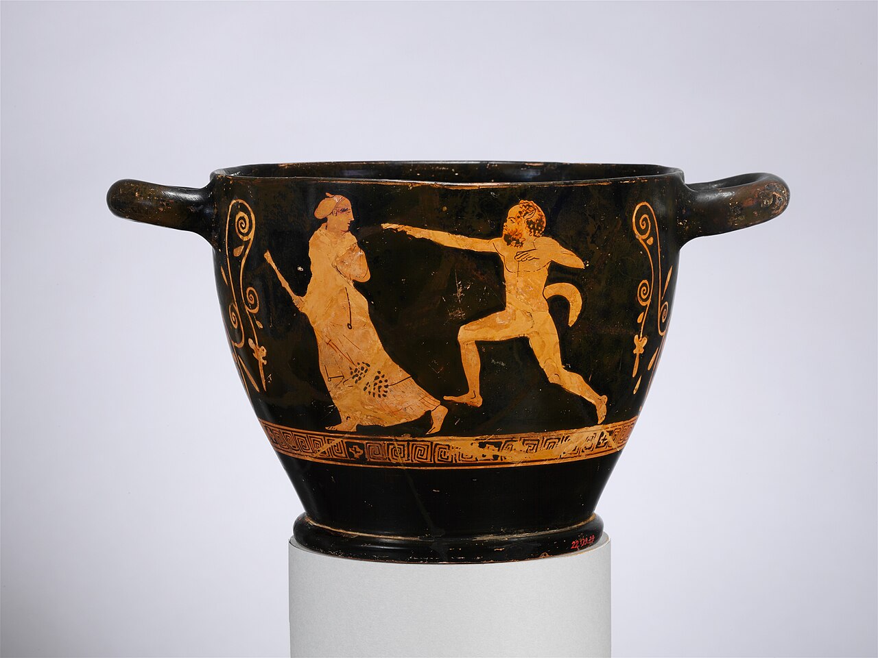 Deep Recall Proposes Portable Memory Layer for AI Agents — Terracotta skyphos (deep drinking cup)