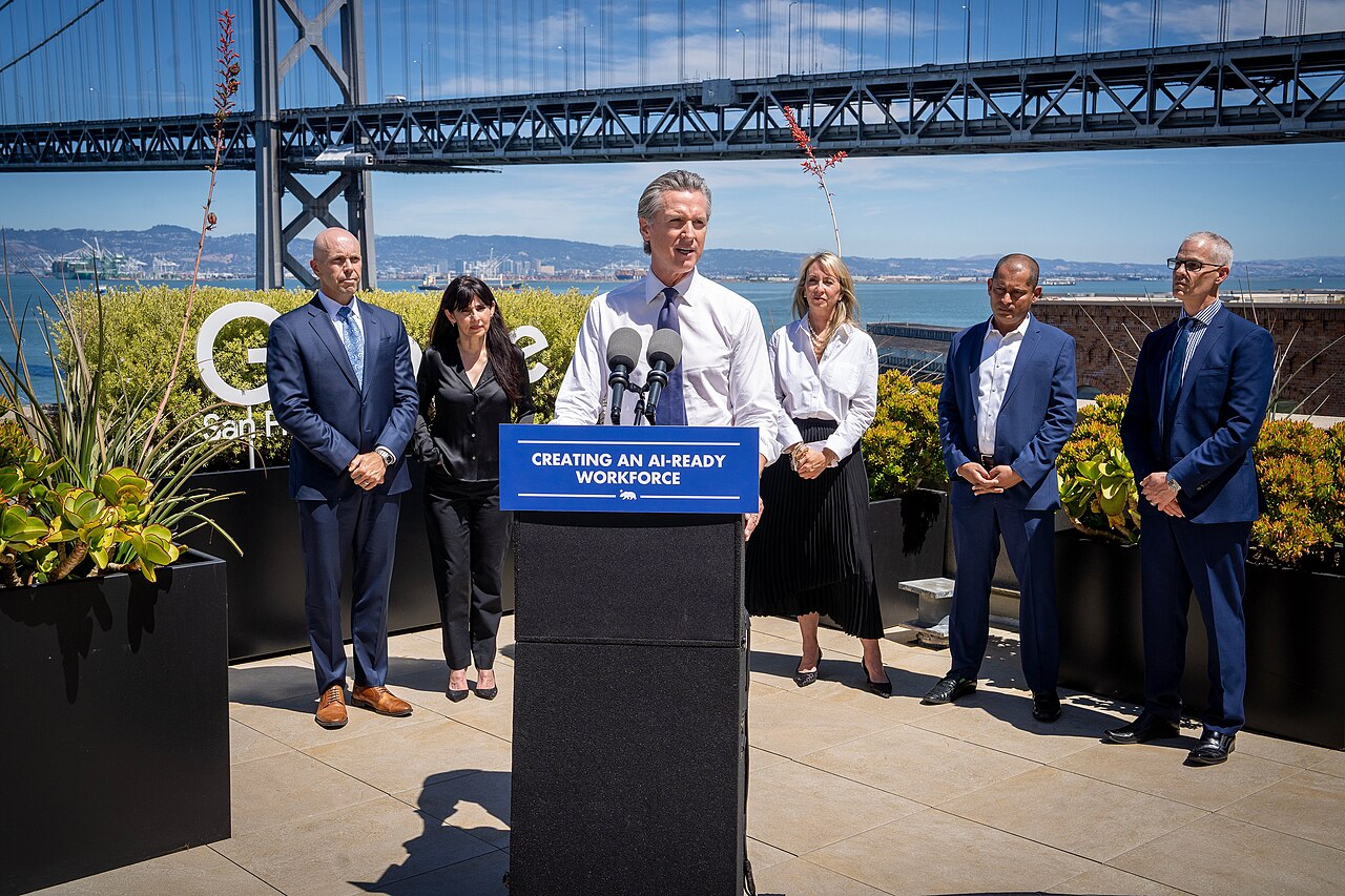 AI Firms Pay Premiums for Off-Grid Gas to Beat Utility Queues — Governor Gavin Newsom AI press conference