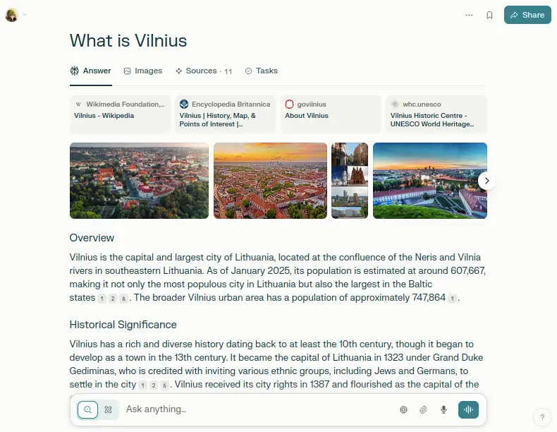 Perplexity AI Releases SPACE, a Firecracker-Based Sandbox for Agentic Code Execution — Perplexity AI What is Vilnius screenshot