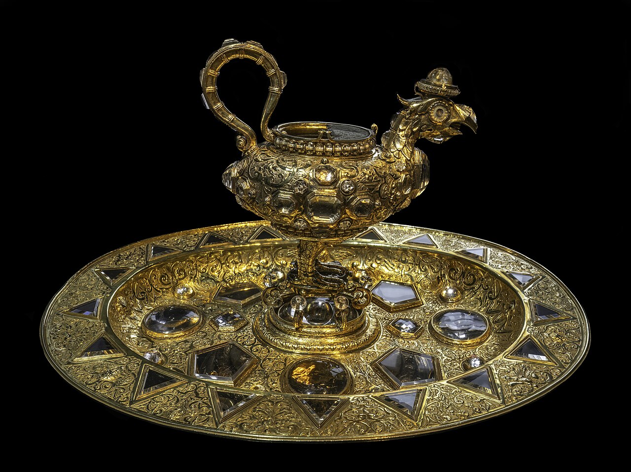 Ohara Unifies Project Guidelines Across Repositories for AI Coding Assistants — Golden bowl in the form of the bird with precious stones from Munich Project