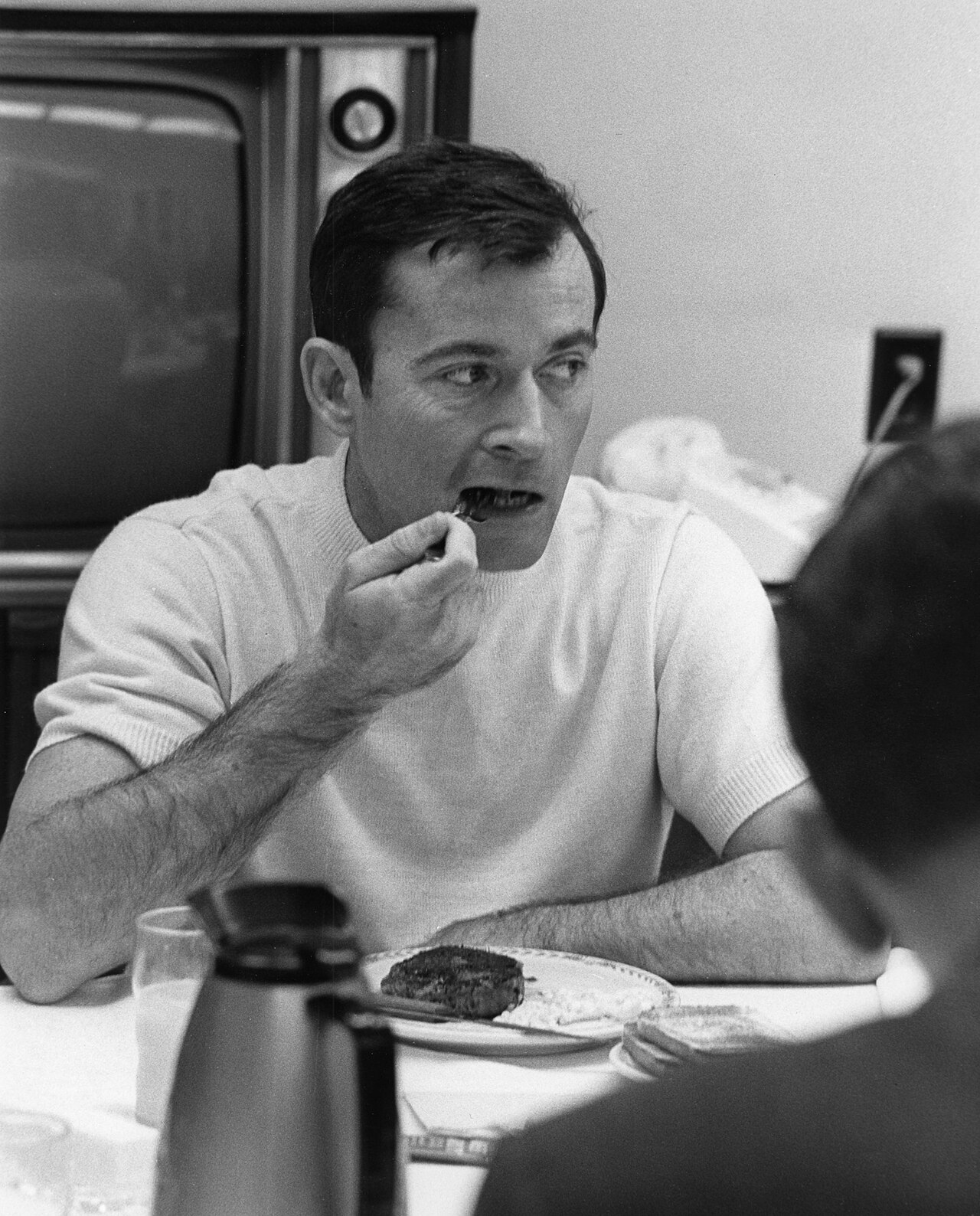 Enjoy Launches Free JOY Client to Orchestrate Paid AI Subscriptions — John Young enjoy a pre-launch breakfast of steak and eggs on the morning of the launch of Apollo 10