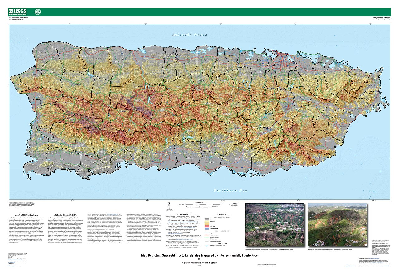 Anthropic IPO Could Trigger Tech Reset if AI Stock Underperforms — Map Depicting Susceptibility to Landslides Triggered by Intense Rainfall, Puerto Rico